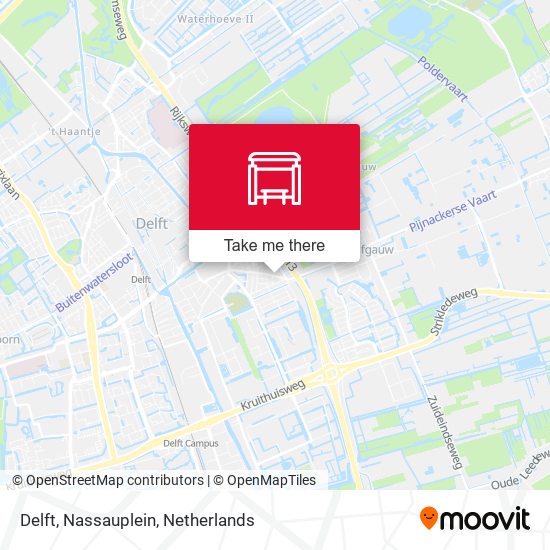 Delft, Nassauplein map