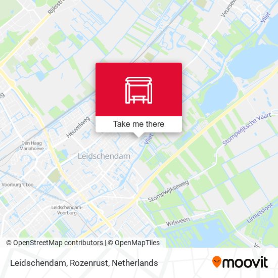 Leidschendam, Rozenrust map