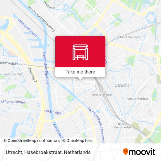 Utrecht, Hasebroekstraat map