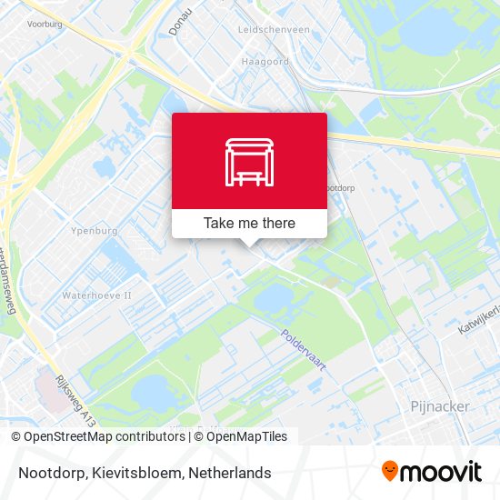 Nootdorp, Kievitsbloem map