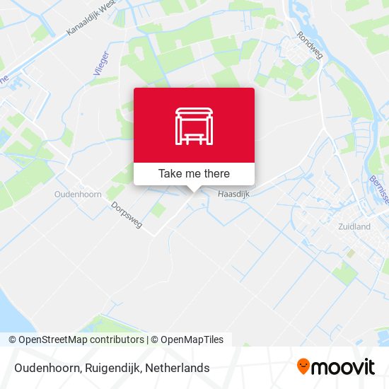 Oudenhoorn, Ruigendijk map
