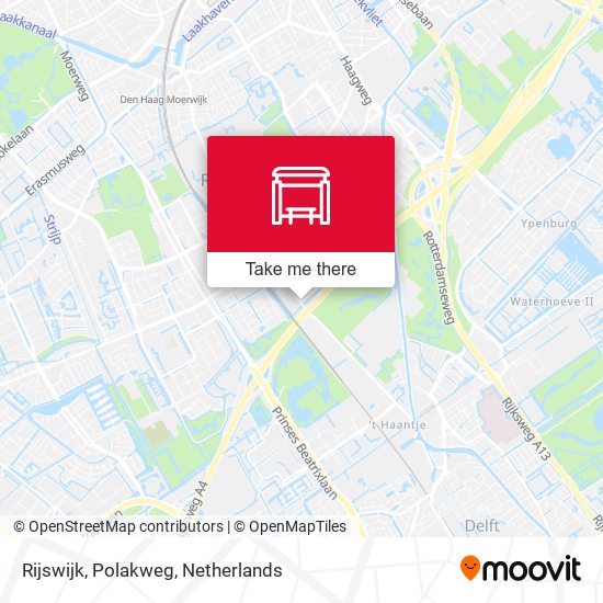 Rijswijk, Polakweg map