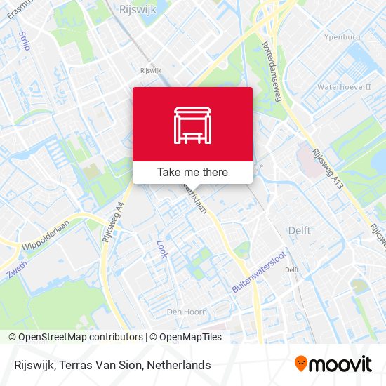 Rijswijk, Terras Van Sion Karte