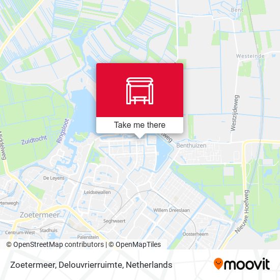Zoetermeer, Delouvrierruimte map