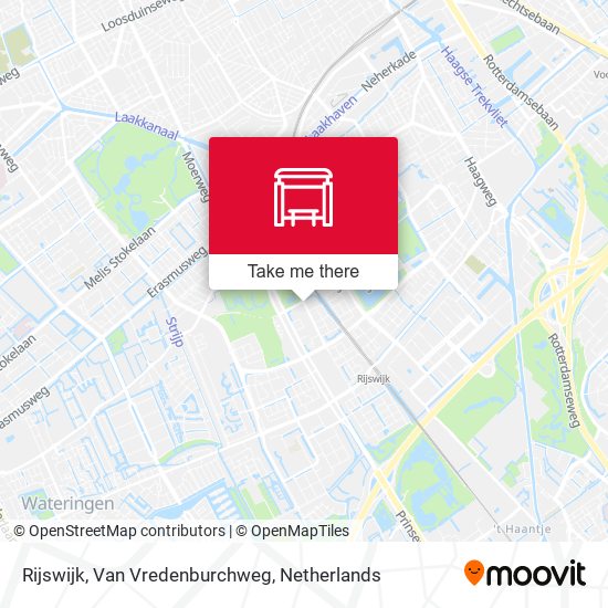 Rijswijk, Van Vredenburchweg Karte