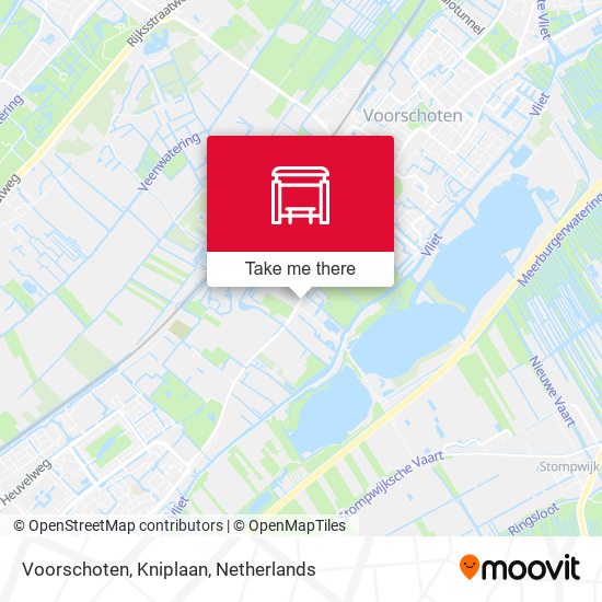 Voorschoten, Kniplaan map