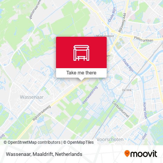 Wassenaar, Maaldrift map