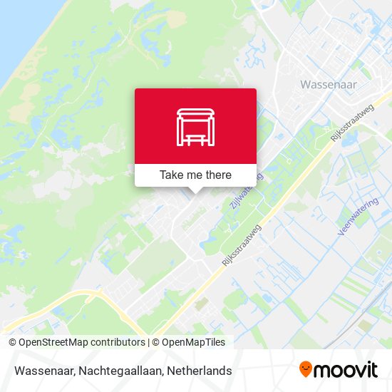 Wassenaar, Nachtegaallaan Karte