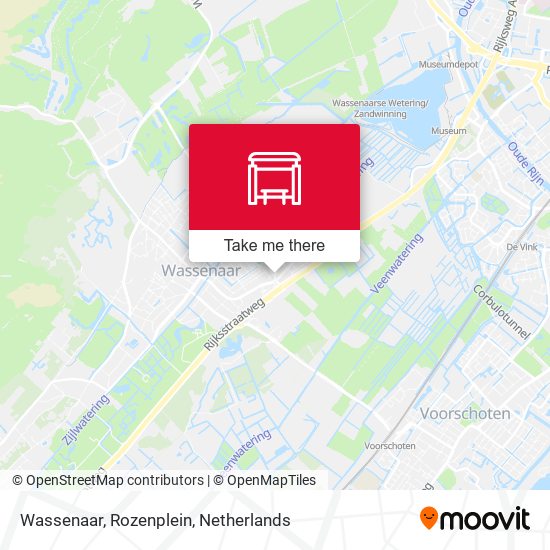 Wassenaar, Rozenplein map