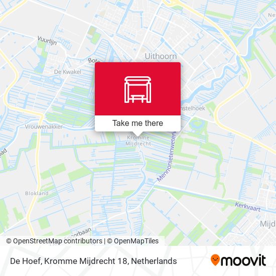 De Hoef, Kromme Mijdrecht 18 map
