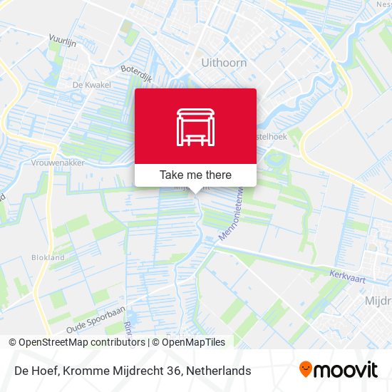 De Hoef, Kromme Mijdrecht 36 map