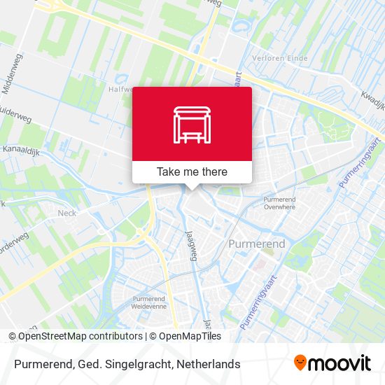 Purmerend, Ged. Singelgracht map