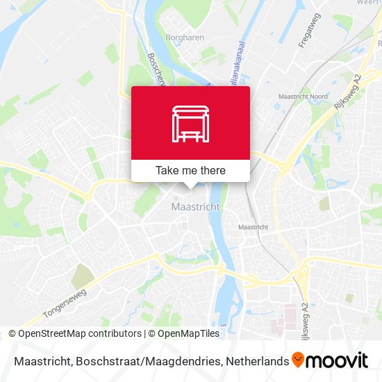 Maastricht, Boschstraat / Maagdendries map