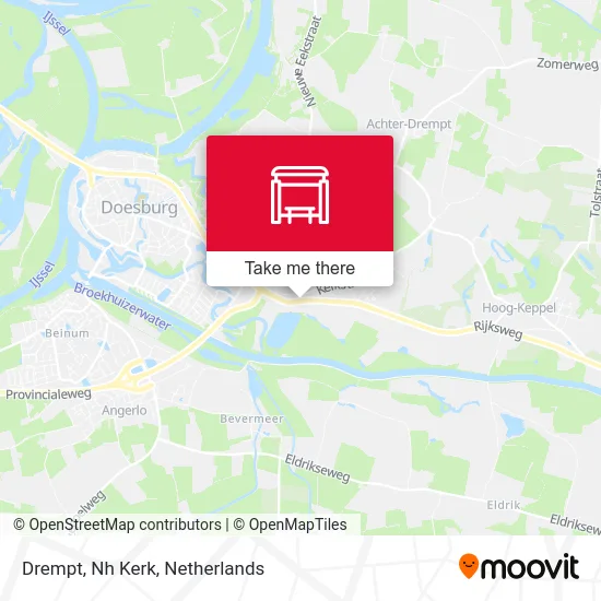 Drempt, Nh Kerk map