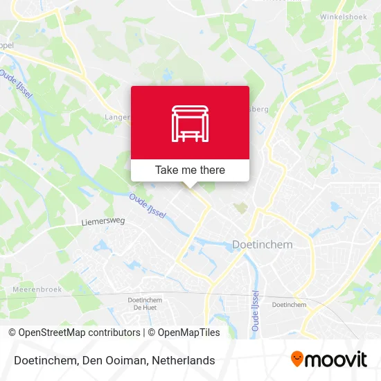 Doetinchem, Den Ooiman map