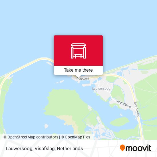 Lauwersoog, Visafslag map