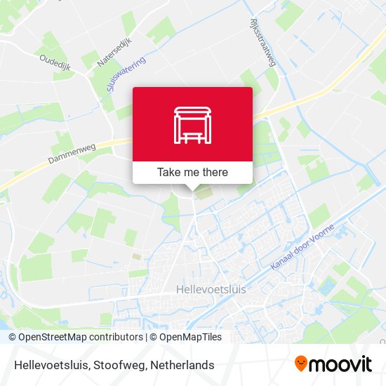 Hellevoetsluis, Stoofweg Karte