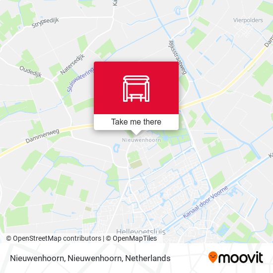 Nieuwenhoorn, Nieuwenhoorn map