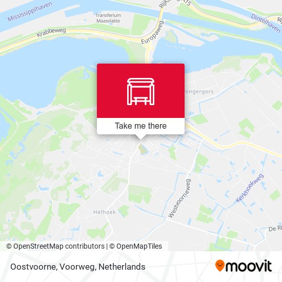 Oostvoorne, Voorweg Karte