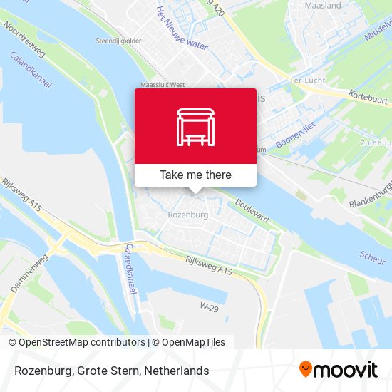 Rozenburg, Grote Stern map