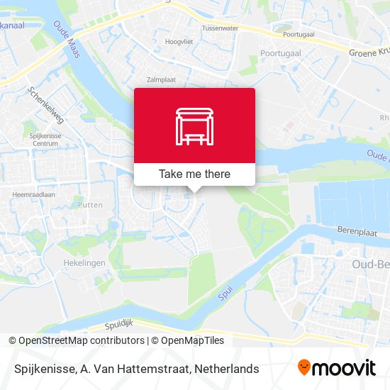 Spijkenisse, A. Van Hattemstraat map