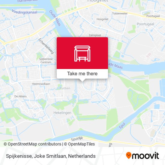 Spijkenisse, Joke Smitlaan map
