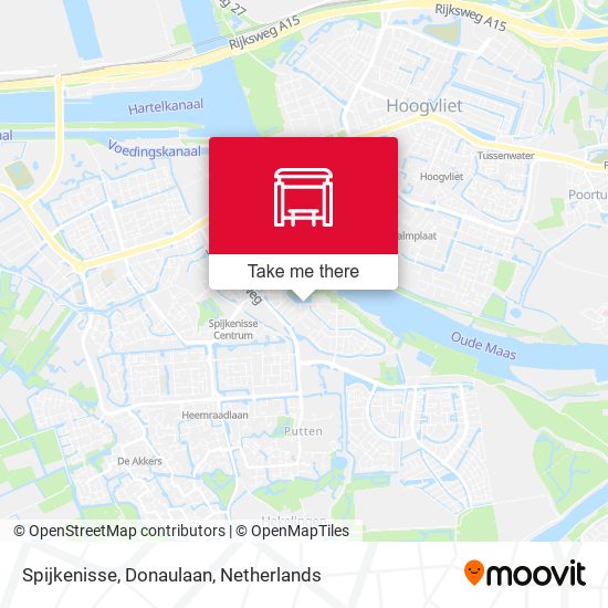 Spijkenisse, Donaulaan map