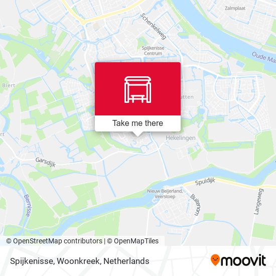 Spijkenisse, Woonkreek map