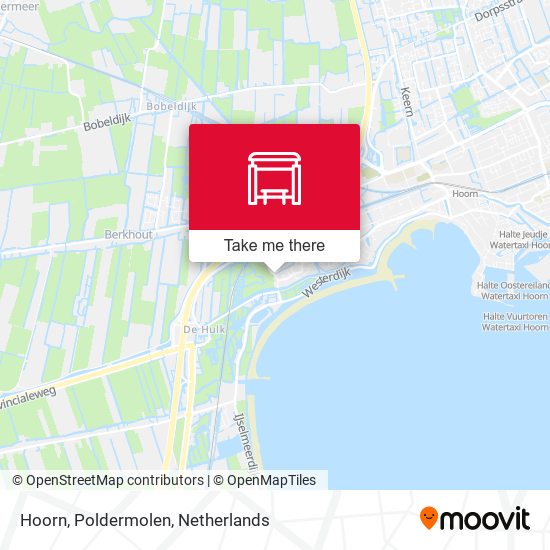 Hoorn, Poldermolen map
