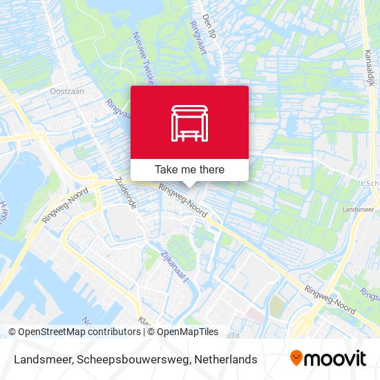 Landsmeer, Scheepsbouwersweg map