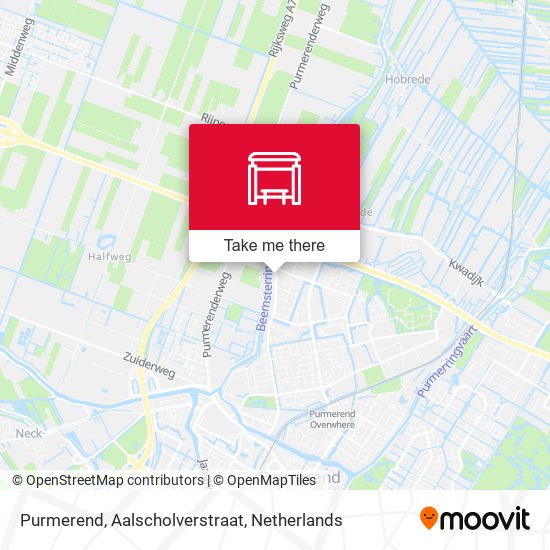 Purmerend, Aalscholverstraat map