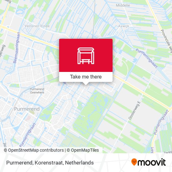 Purmerend, Korenstraat map