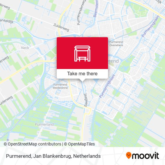 Purmerend, Jan Blankenbrug map