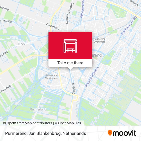 Purmerend, Jan Blankenbrug map