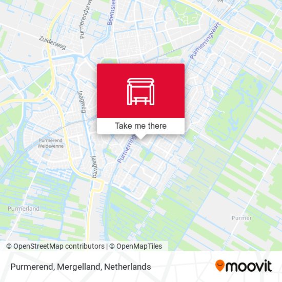 Purmerend, Mergelland map