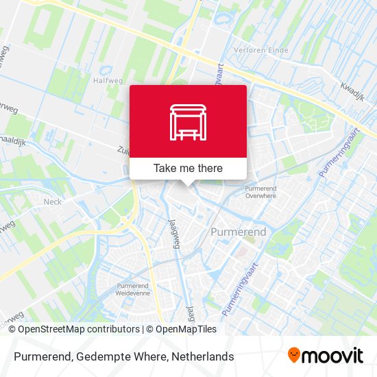 Purmerend, Gedempte Where map