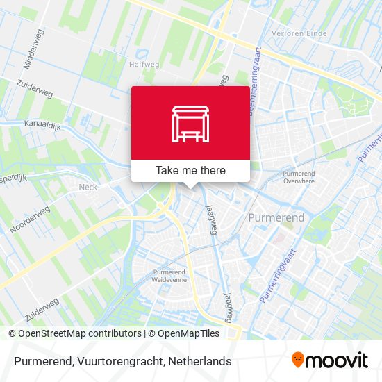 Purmerend, Vuurtorengracht map