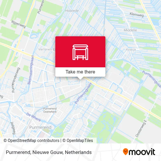 Purmerend, Nieuwe Gouw map
