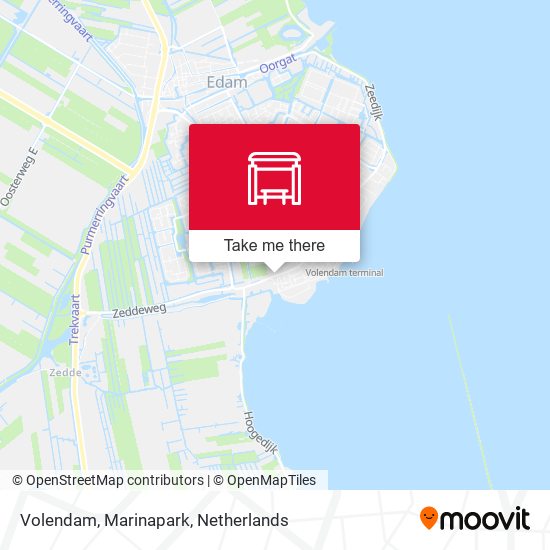 Volendam, Marinapark Karte