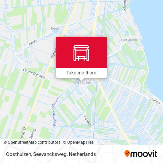 Oosthuizen, Seevancksweg map