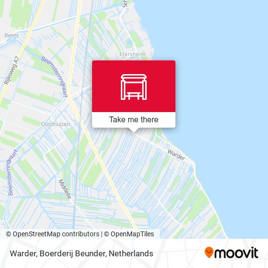 Warder, Boerderij Beunder map