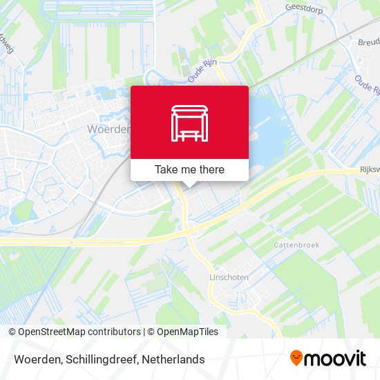 Woerden, Schillingdreef Karte