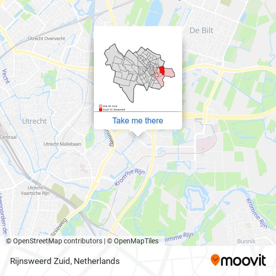 Rijnsweerd Zuid map