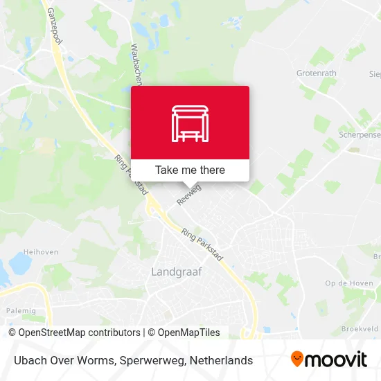 Ubach Over Worms, Sperwerweg Karte