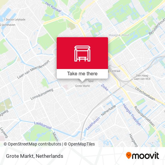 Grote Markt map