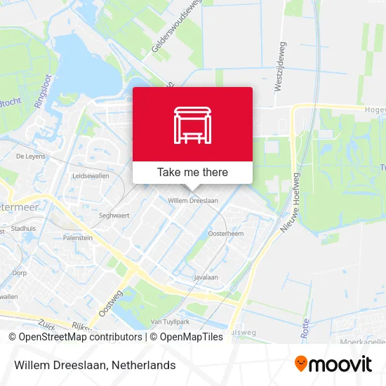 Willem Dreeslaan map