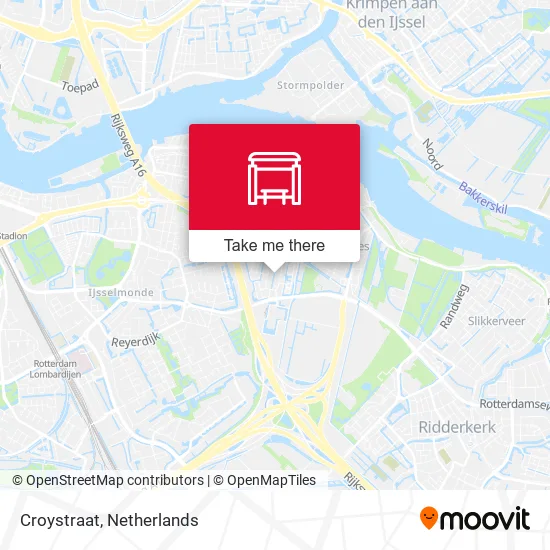 Croystraat map