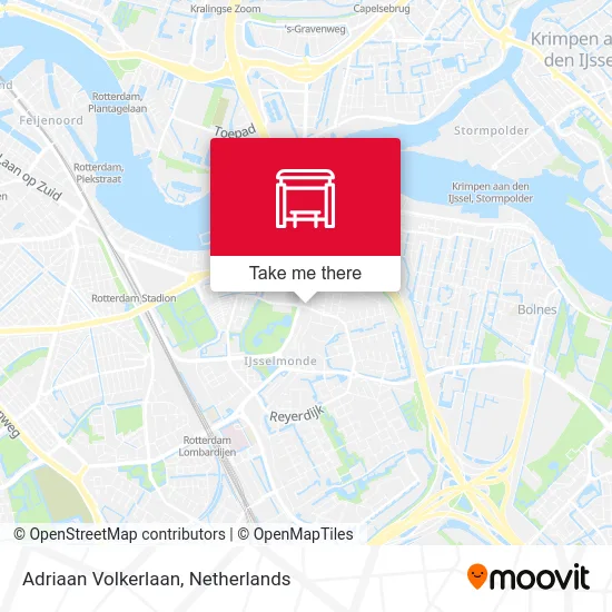 Adriaan Volkerlaan map