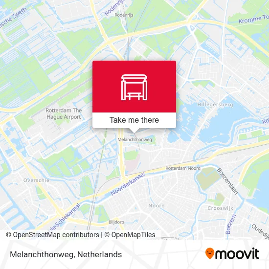 Melanchthonweg map