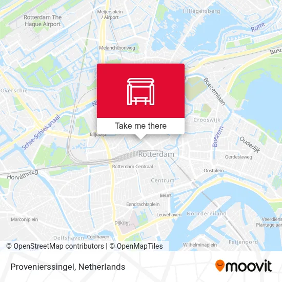 Provenierssingel map